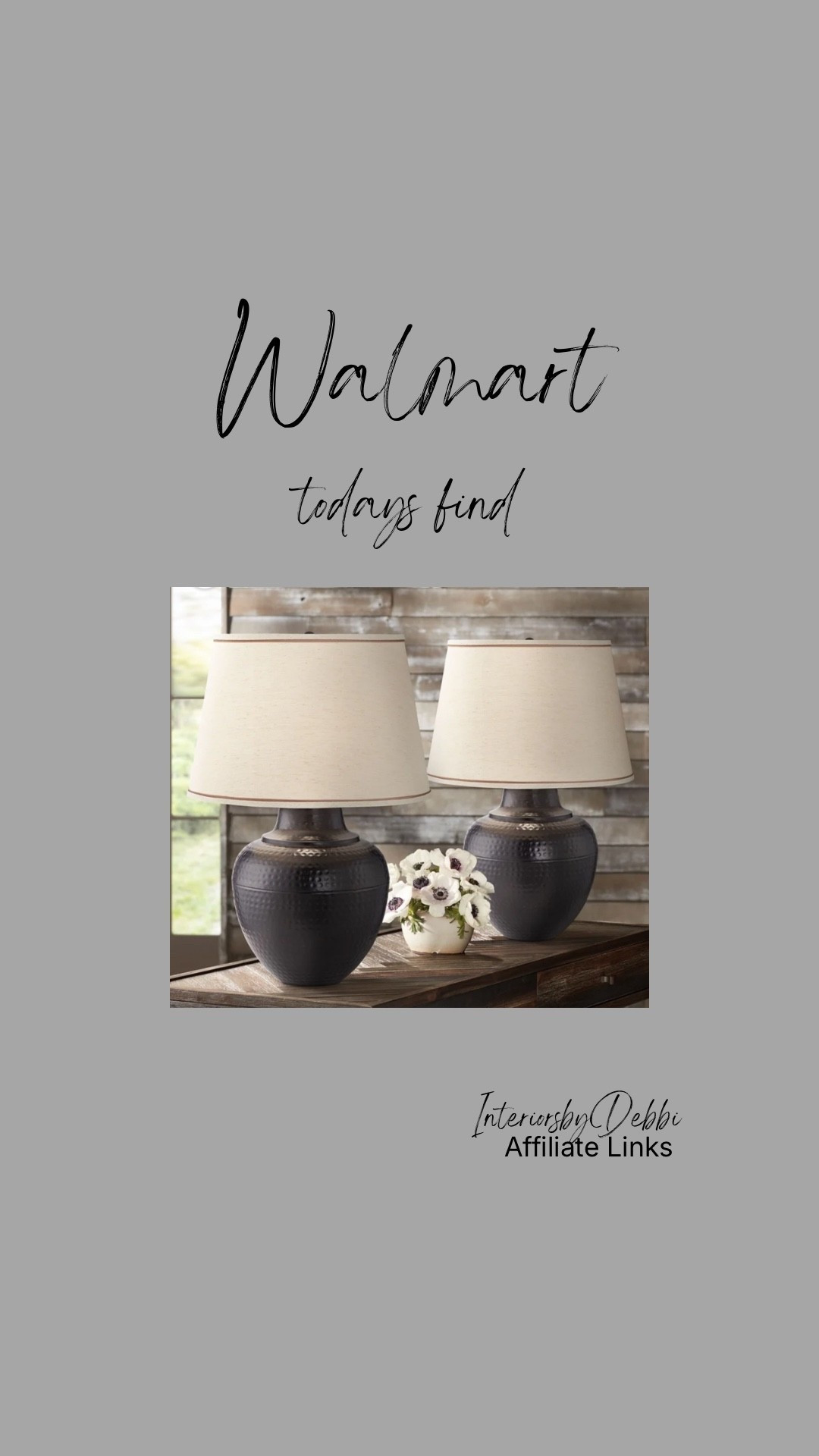 Walmart Find
Set of 2 lamps, transitional home, modern decor, amazon find, amazon home, target home decor, mcgee and co, studio mcgee, amazon must have, pottery. barn, Walmart finds, affordable decor, home styling, budget friendly, accessories, neutral decor, home finds, buy new arrival, coming soon, sale alert, high end look for less, Amazon favorites, Target finds, cozy, modern, earthy, transitional, luxe, romantic, home decor, budget friendly decor #walmart

#LTKSeasonal #LTKHome