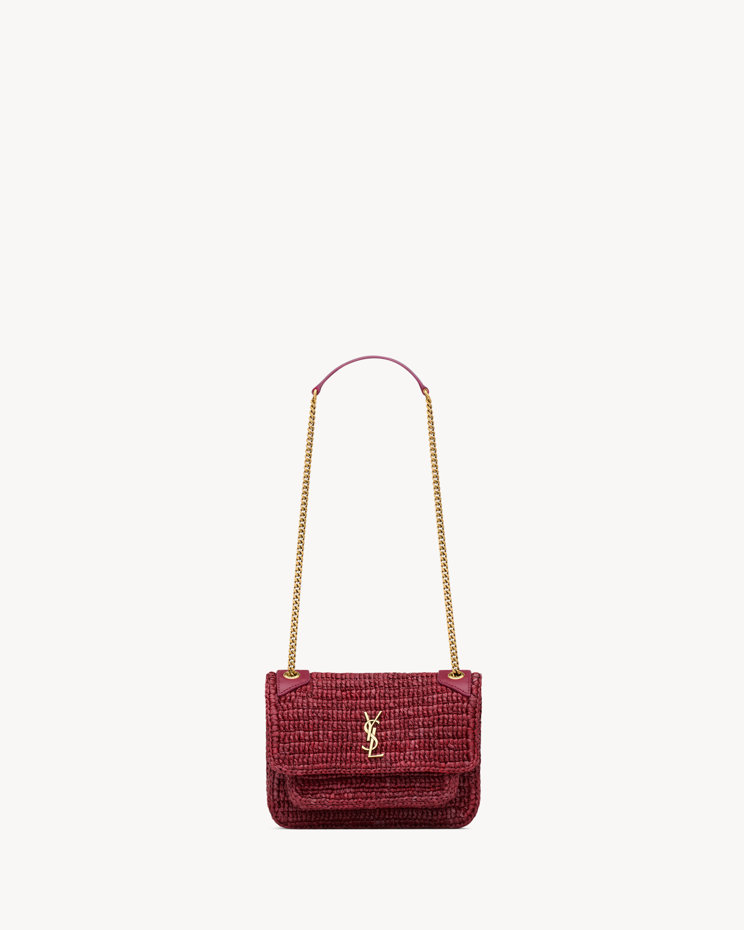 niki mini in raffia | Saint Laurent Inc. (Global)