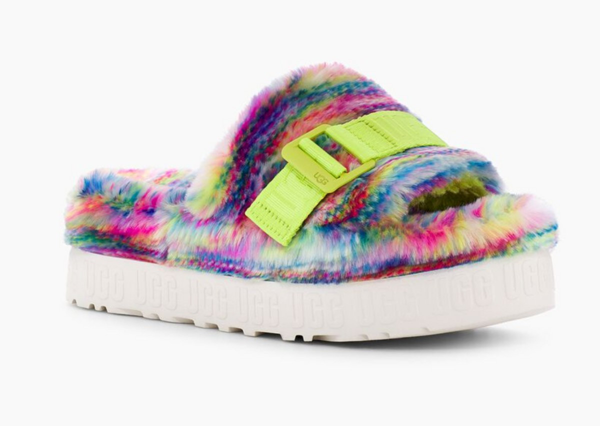 UGG W Fluffita Pixelate - White | Southern Roots