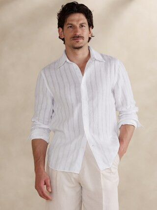 Castello Linen-Cotton Shirt | Banana Republic (CA)
