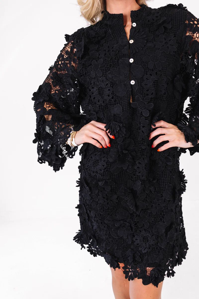 The Seraphina Dress - Black | J.Marie