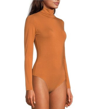 Knit Turtleneck Bodysuit | Dillard's