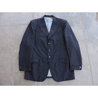 Rare Vintage 60S Lassodark Navy Blue Blazer 44 Usa Made | Etsy (US)