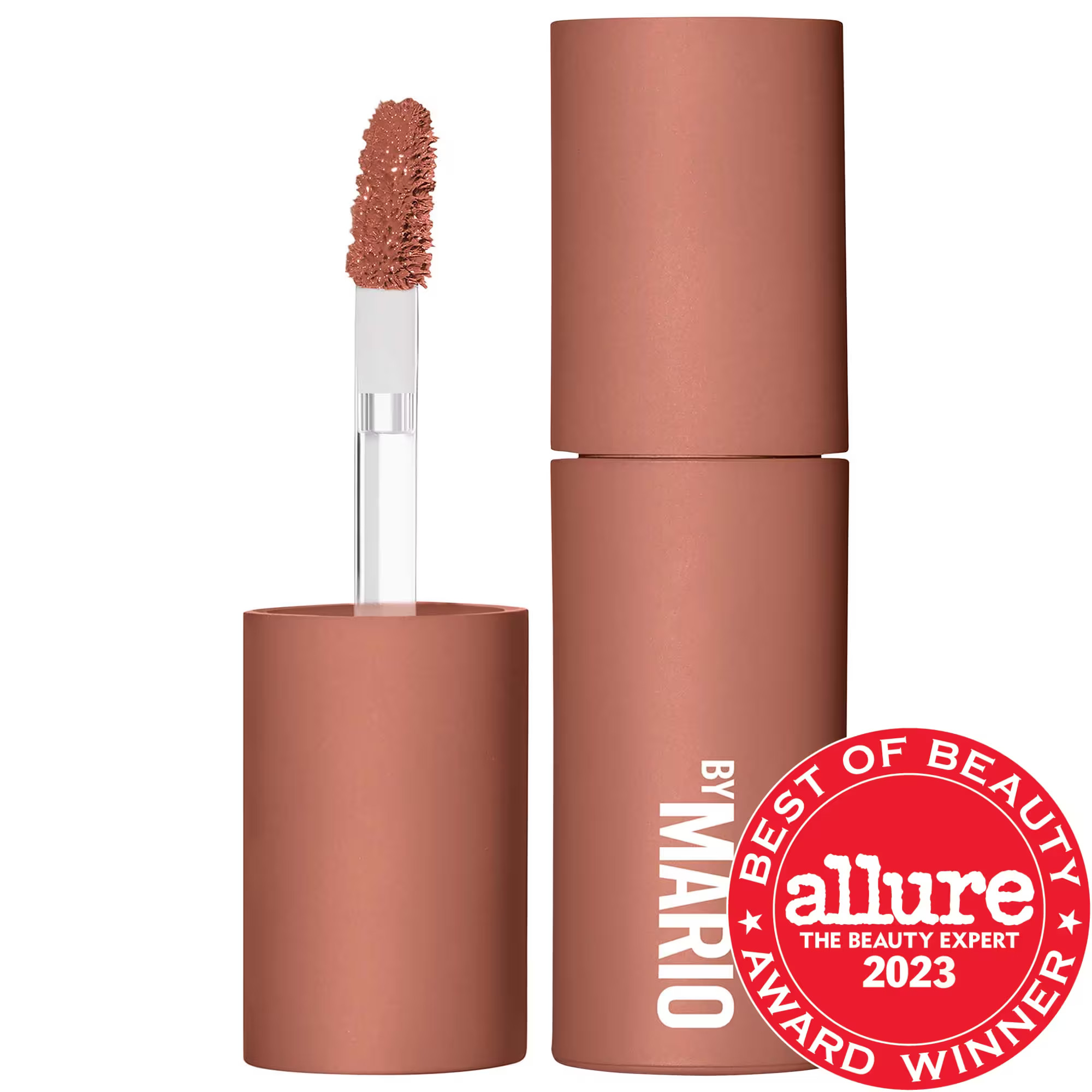 MAKEUP BY MARIO MoistureGlow Plumping Lip Color Barely Pink 0.11 oz / 3.3 mL | Sephora (US)