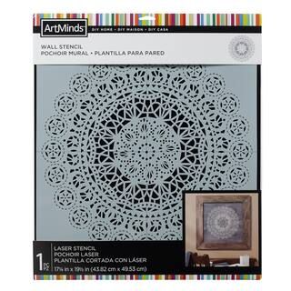 DIY Home Lace Wall Stencil By Artminds® | Michaels® | Michaels Stores
