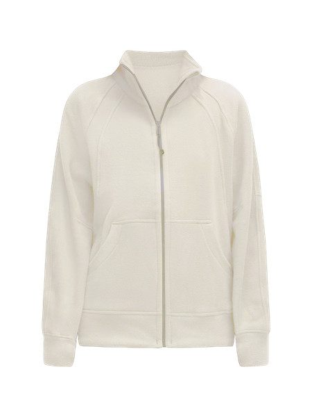 Scuba Tumbled Fleece Funnel-Neck Full Zip | Women's Hoodies & Sweatshirts | lululemon | Lululemon (US)