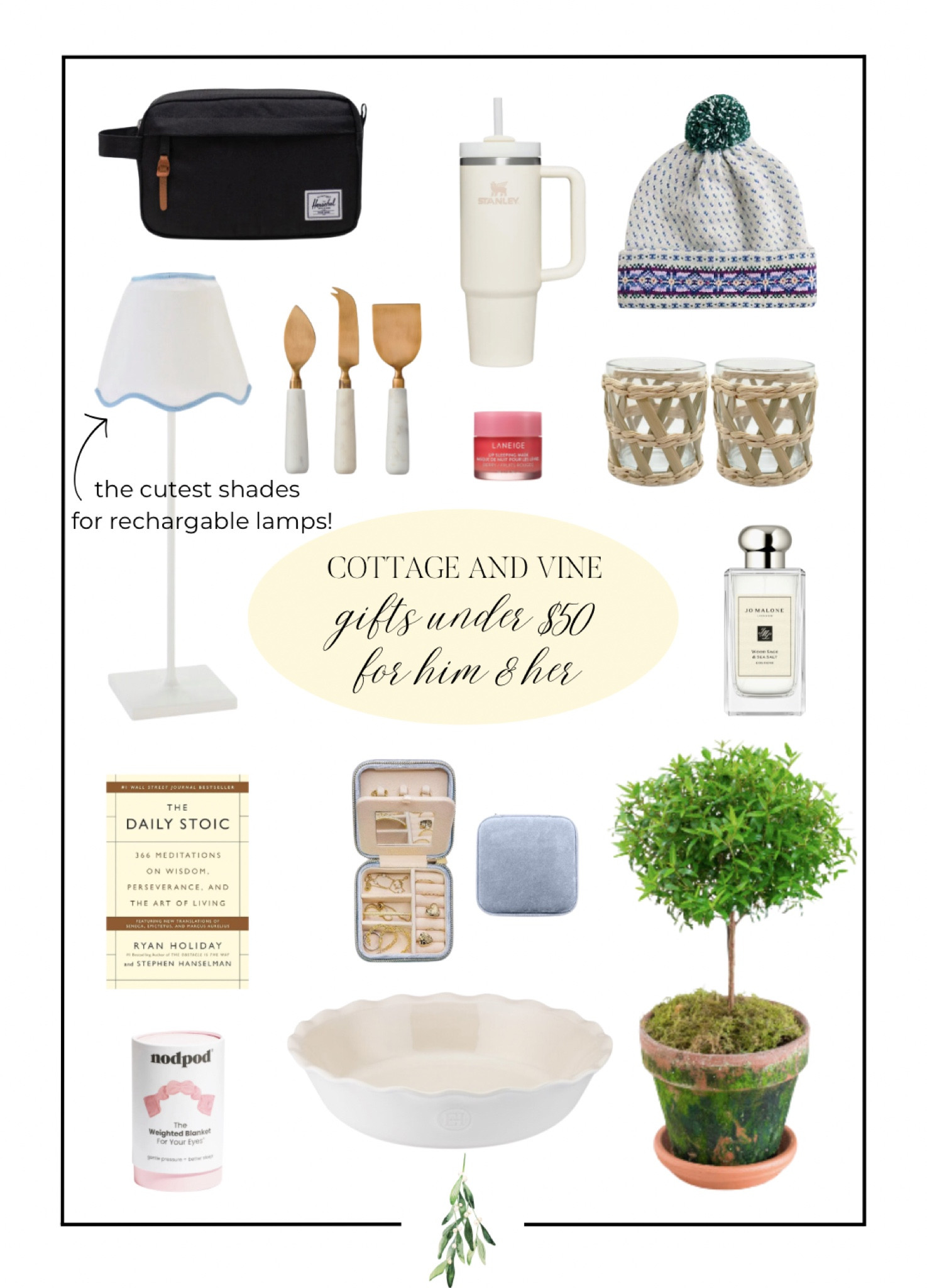 Gifts for him and her under $50 #forher #forhim

#LTKfindsunder50 #LTKGiftGuide