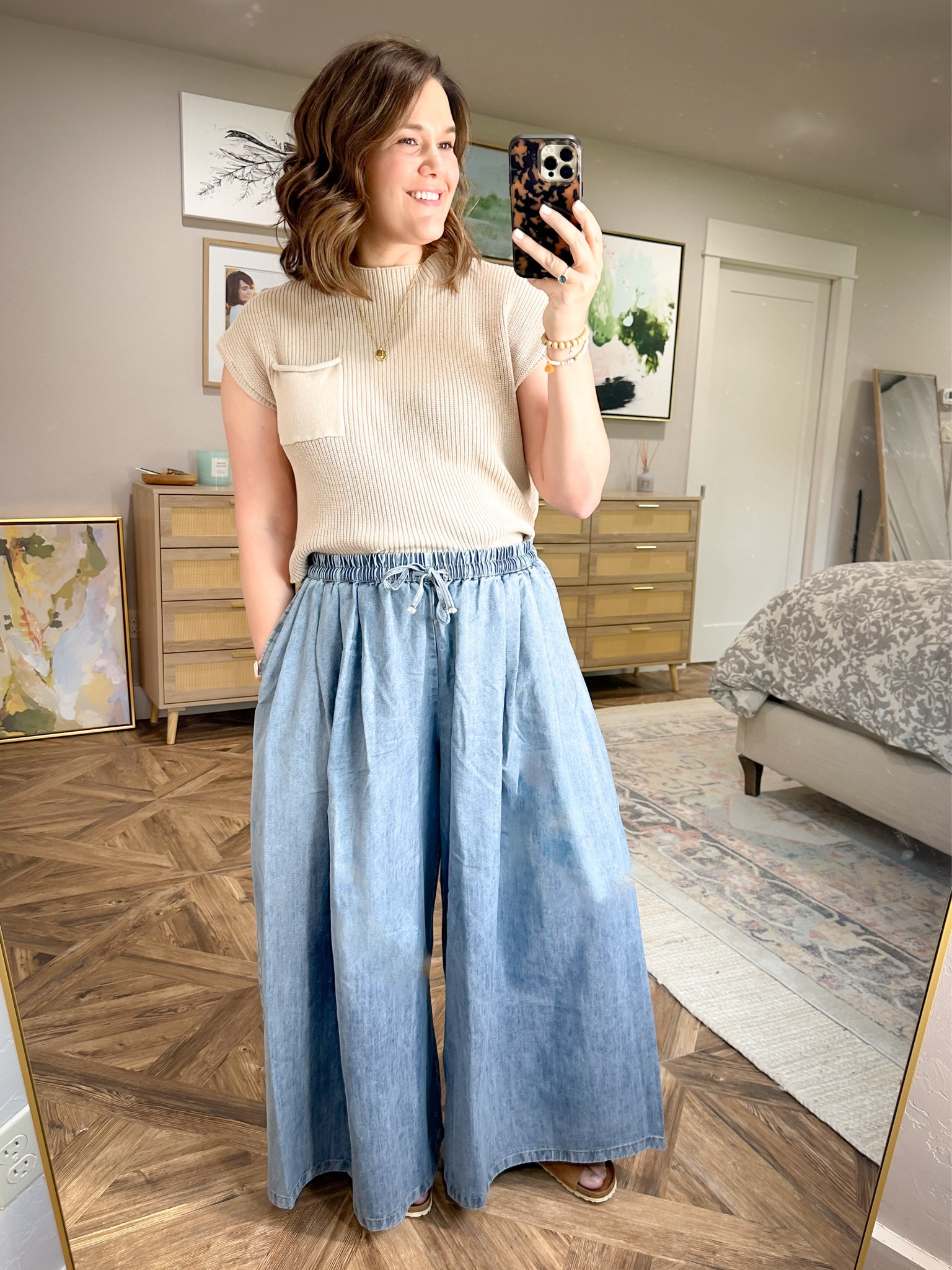 Wide leg elastic waist jeans from Amazon. I’m wearing a size large but you can probably go with your smaller size. 




Wide leg jeans, teacher outfits, wide leg denim, Amazon style, Amazon outfit ideas, Amazon denim, Amazon jeans, Amazon finds, outfits for fall, outfit ideas for fall, outfit ideas for back to school, back to school outfits, back to school finds, elastic waist jeans, comfortable outfit ideas, outfit inspo, fall outfit ideas all, midsize style

#LTKFindsUnder100 #LTKOver40 #LTKMidsize