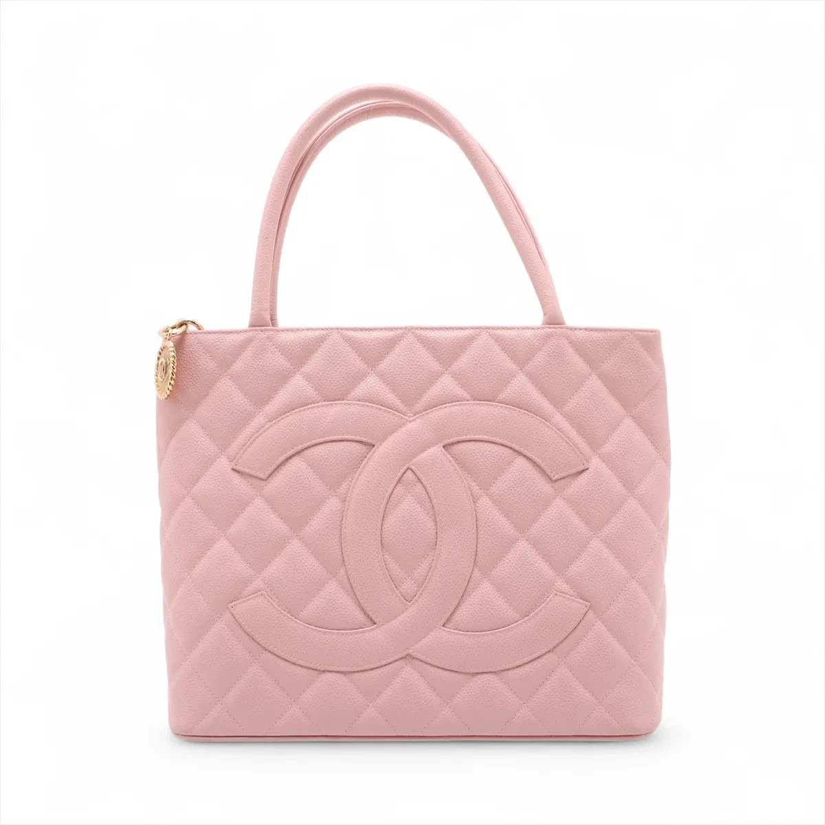 Chanel Re-release Caviar Skin Tote bag Pink Gold Metal Fittings 8XXXXXX | eBay US