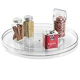 iDesign Linus Turntable Kitchen Organizer, Organization for Pantry, Countertop, Shelf, Table, Vanity | Amazon (US)