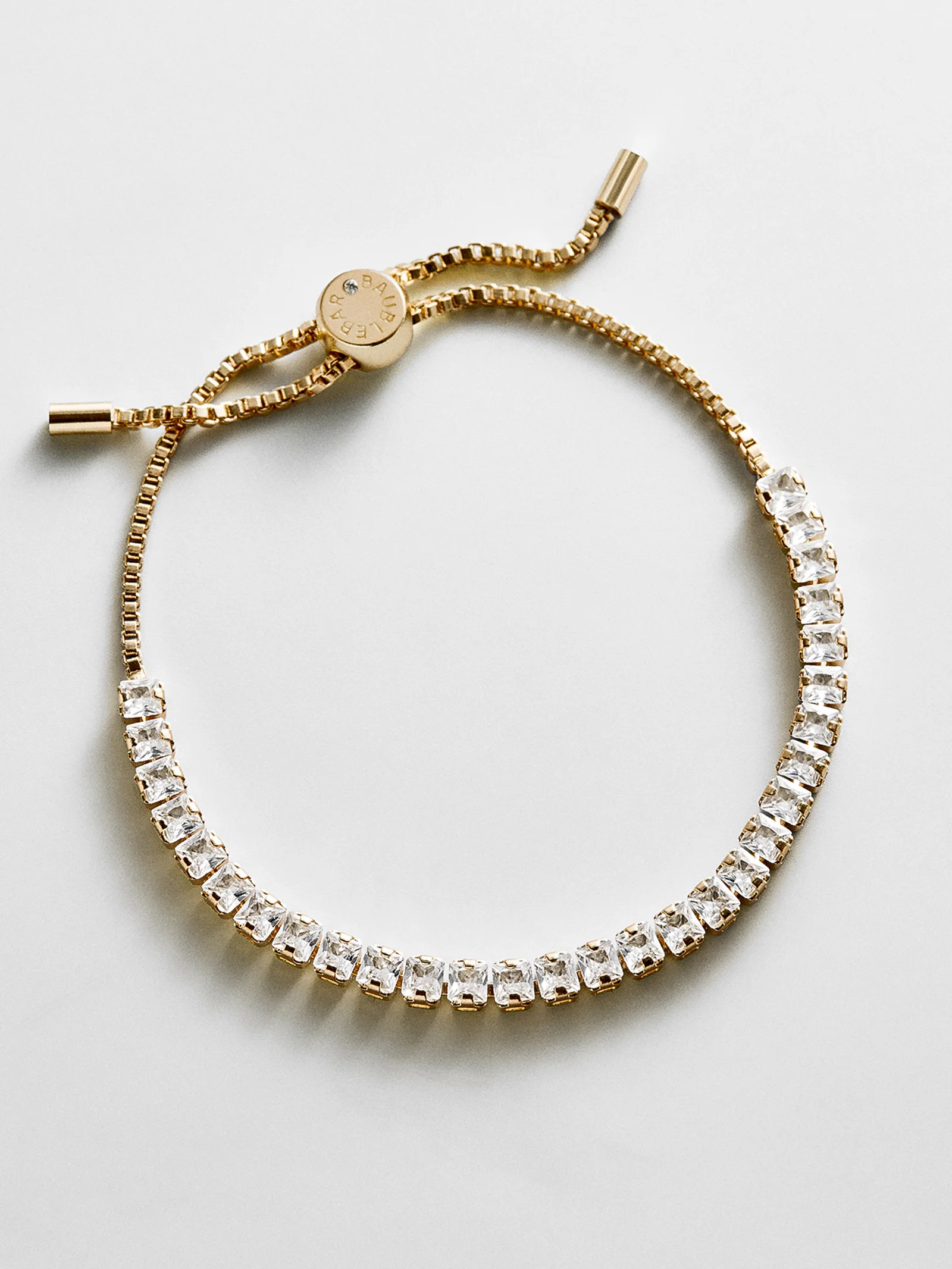 Brooke Tennis Bracelet - Square Stone | BaubleBar