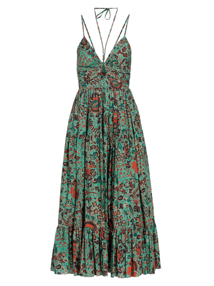 Phoebe Cut-Out Midi-Dress | Saks Fifth Avenue