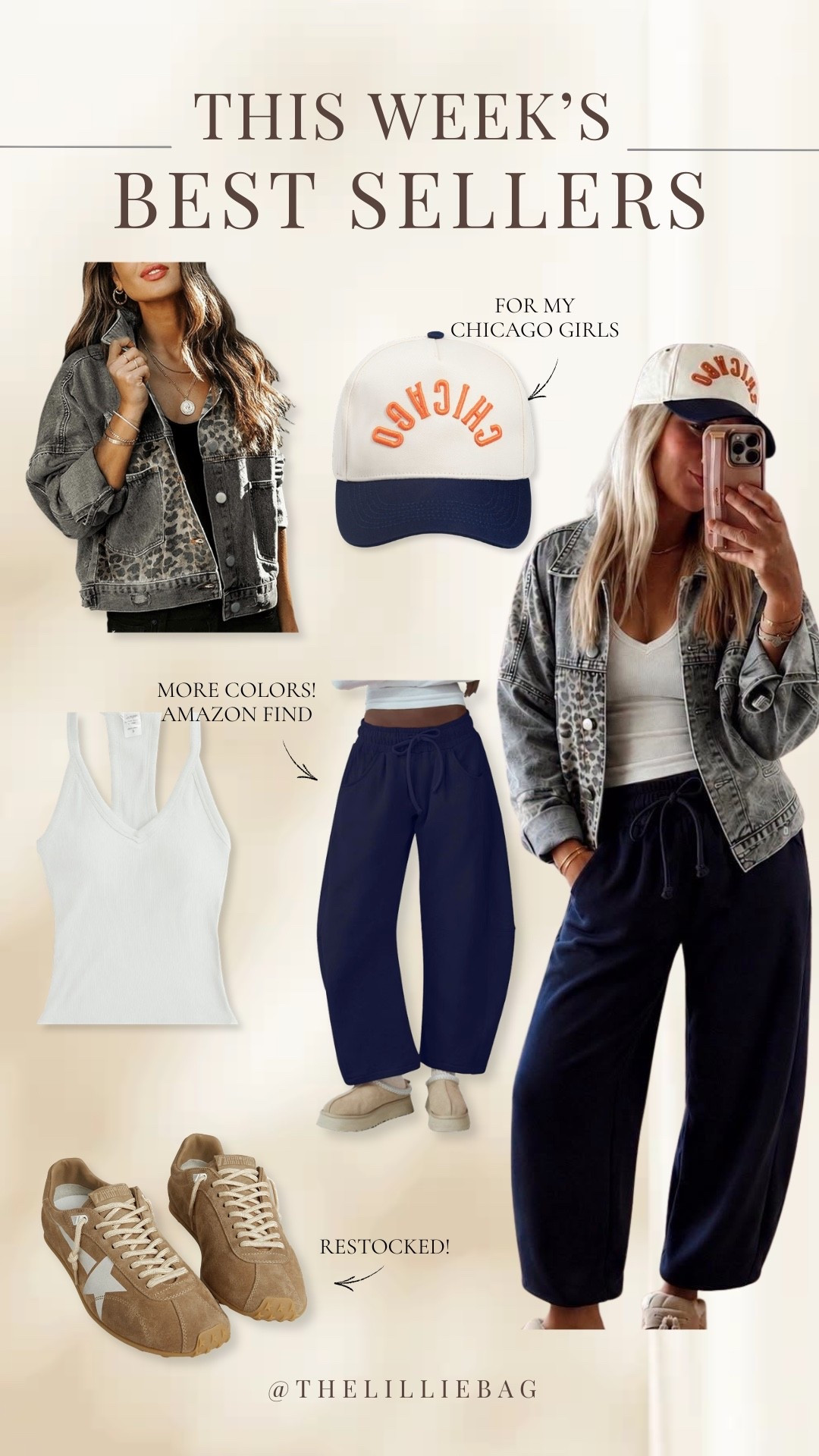 Cute casual fall finds for everyday 🤎 From the leopard denim jacket to the cozy clogs + easy wide-leg pants, these are the kind of pieces you’ll reach for nonstop this season!

casual fall outfits, fall fashion finds, mom style. Game day.

#LTKootd #LTKSeasonal #LTKSaleAlert