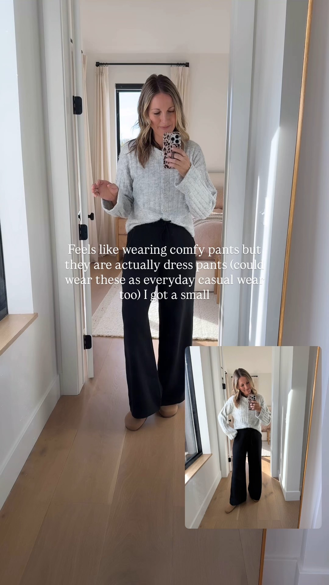 Comfy pants that are work clothes! Or aware as an every day outfit would be adorable with a denim jacket

#LTKOver40 #LTKStyleTip #LTKFindsUnder50