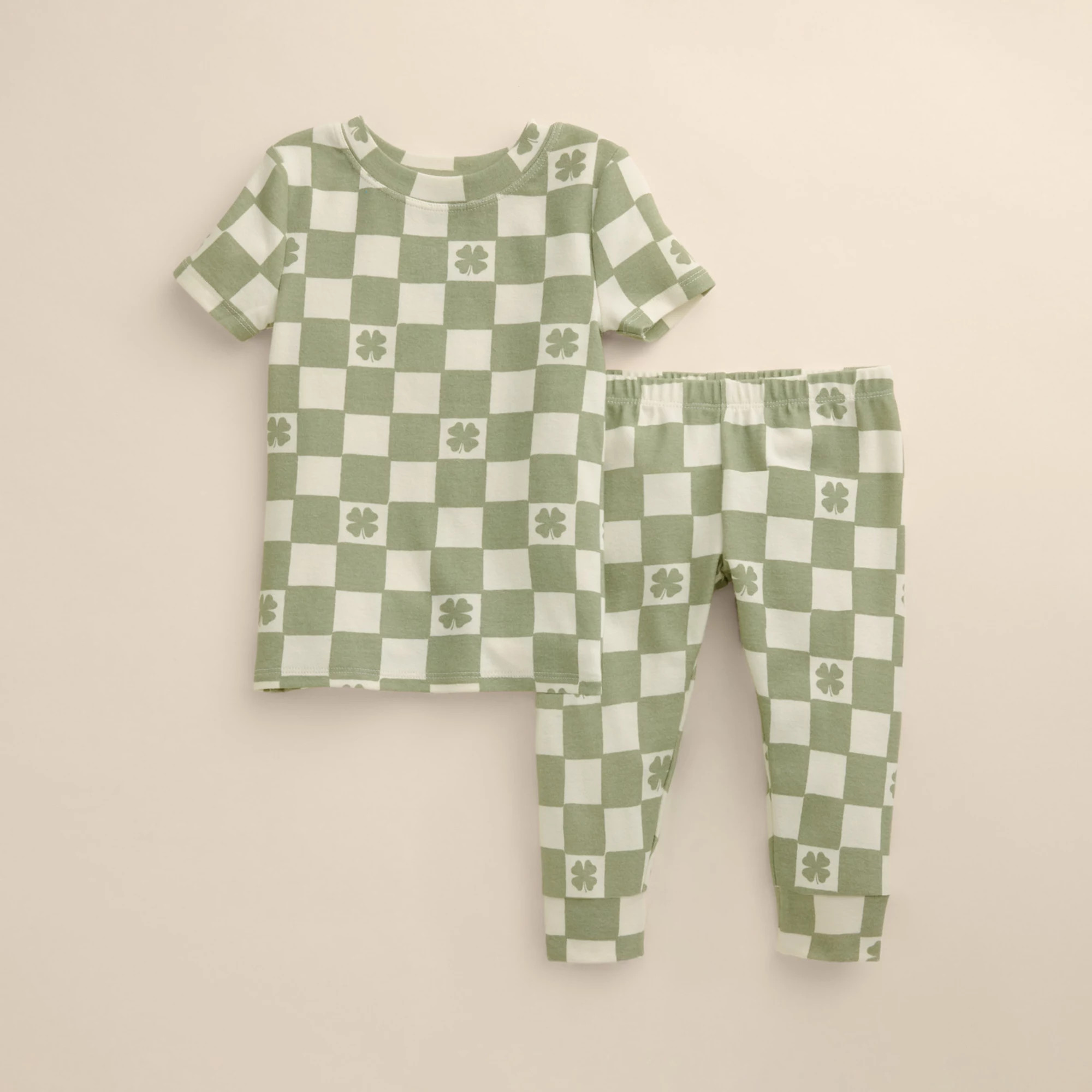 Kids 4-12 Little Co. by Lauren Conrad 2-pc. Short Sleeve Pajama Top & Pajama Bottoms Set | Kohl's