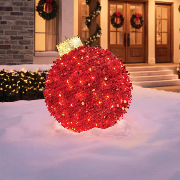 Member's Mark 36" Pre-Lit Pop-Up Tinsel Ornament | Sam's Club