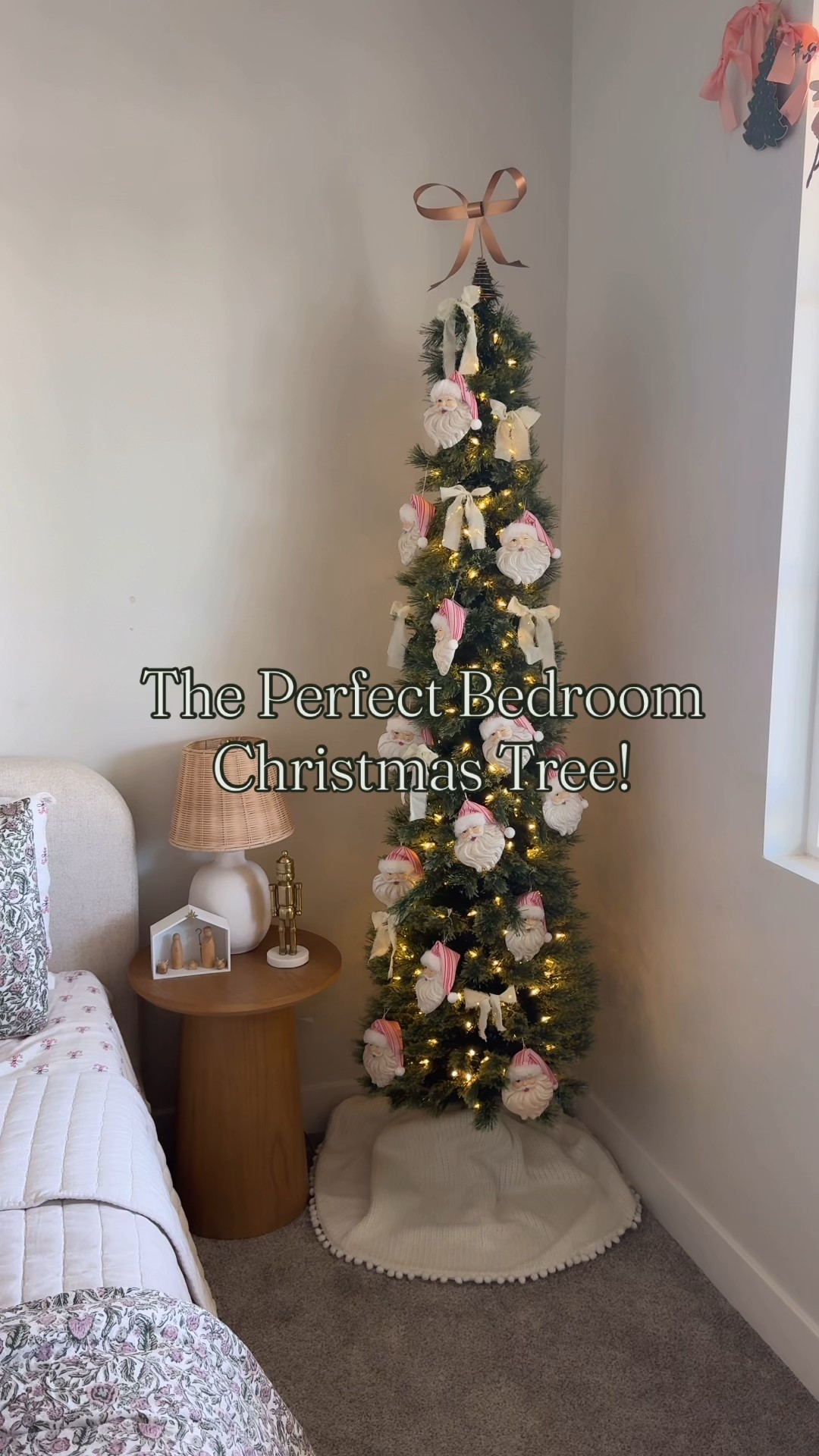 The perfect bedroom or small space Christmas tree! I bought mine 4 years ago & it's still going strong! They make my kids bedrooms feel so magical! 

#LTKHome #LTKHoliday #LTKSeasonal