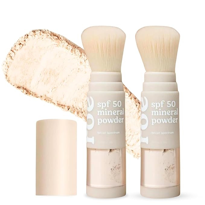 Roe Wellness- Kids SPF 50 Brush On Mineral Sunscreen Powder, Reef-Friendly, Easy to Apply for Kid... | Amazon (US)