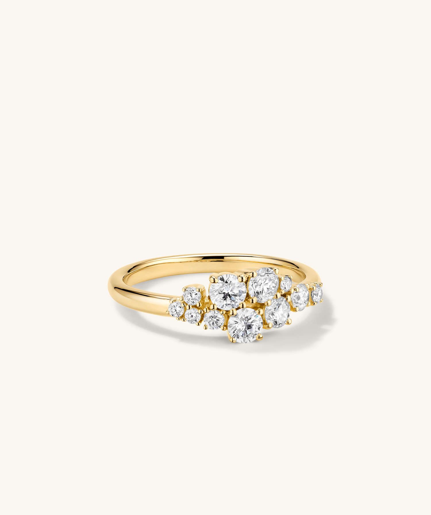 Diamonds Cluster Ring | Mejuri Fine Crew