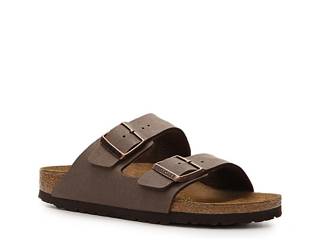 Birkenstock Arizona Slide Sandal - Women's - Mocha | DSW