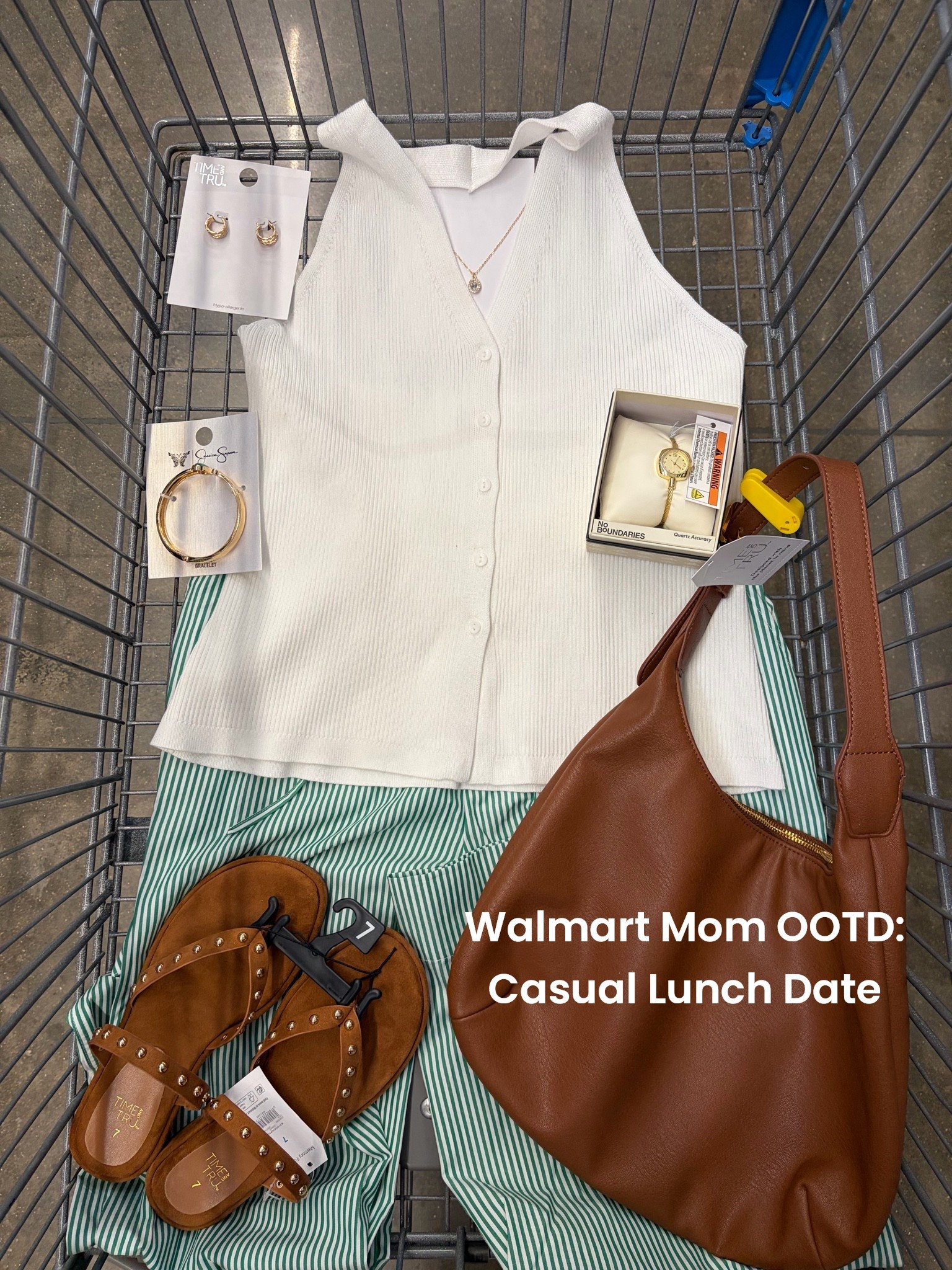 Walmart Mom OOTD: Casual Lunch Date

#LTKmomlife #LTKgrwm #LTKootd