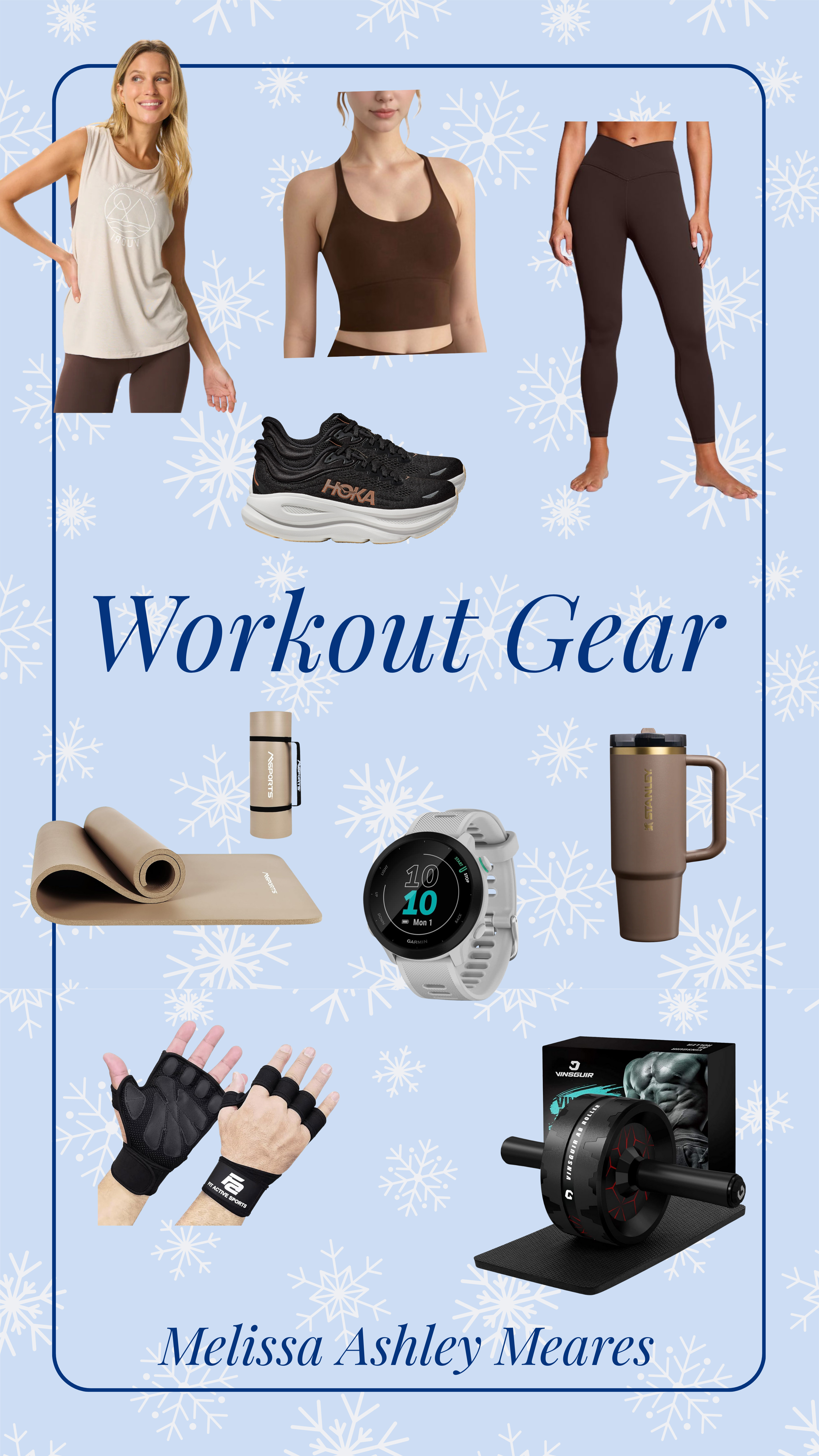 New year, new routines 💪✨
If one of your New Year's goals is to get in shape, I got you! I rounded up some of the best workout gear, including leggings I personally own and love, gloves my mom swears by, and a Garmin watch Kyle wears daily!

yoga mat, yoga pants, workout leggings, vuori, lululemon, sports bra, running shoes, exercise shoes, gym shoes, garmin watch, Stanley tumbler, workout gloves, ab roller wheel, core workout equipment

#WorkoutGear #NewYearGoals #LTKActive #FitnessFinds #ActiveLifestyle 

 #LTKActive #LTKSaleAlert #LTKFindsUnder100
