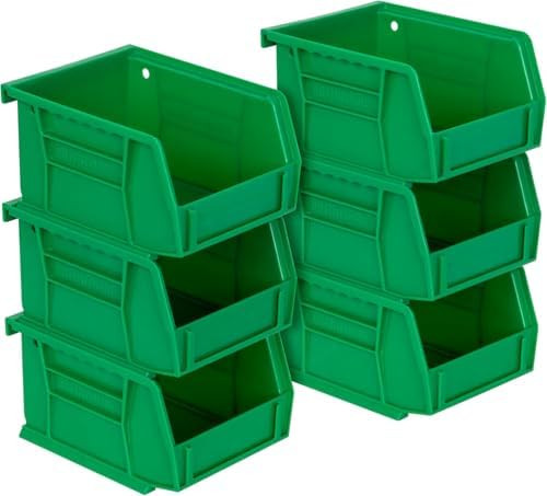 Akro-Mils 30210 AkroBins Plastic Storage Bins, Space-Saving Stackable for Garage, Pantry, Craft O... | Amazon (US)