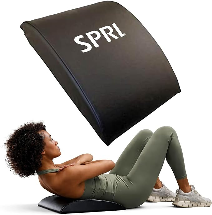 SPRI Ab Mat - Workout Mat Accessory for Abdominal Exercises, Sit-Ups, Crunches, Push-Ups, Core Tr... | Amazon (US)
