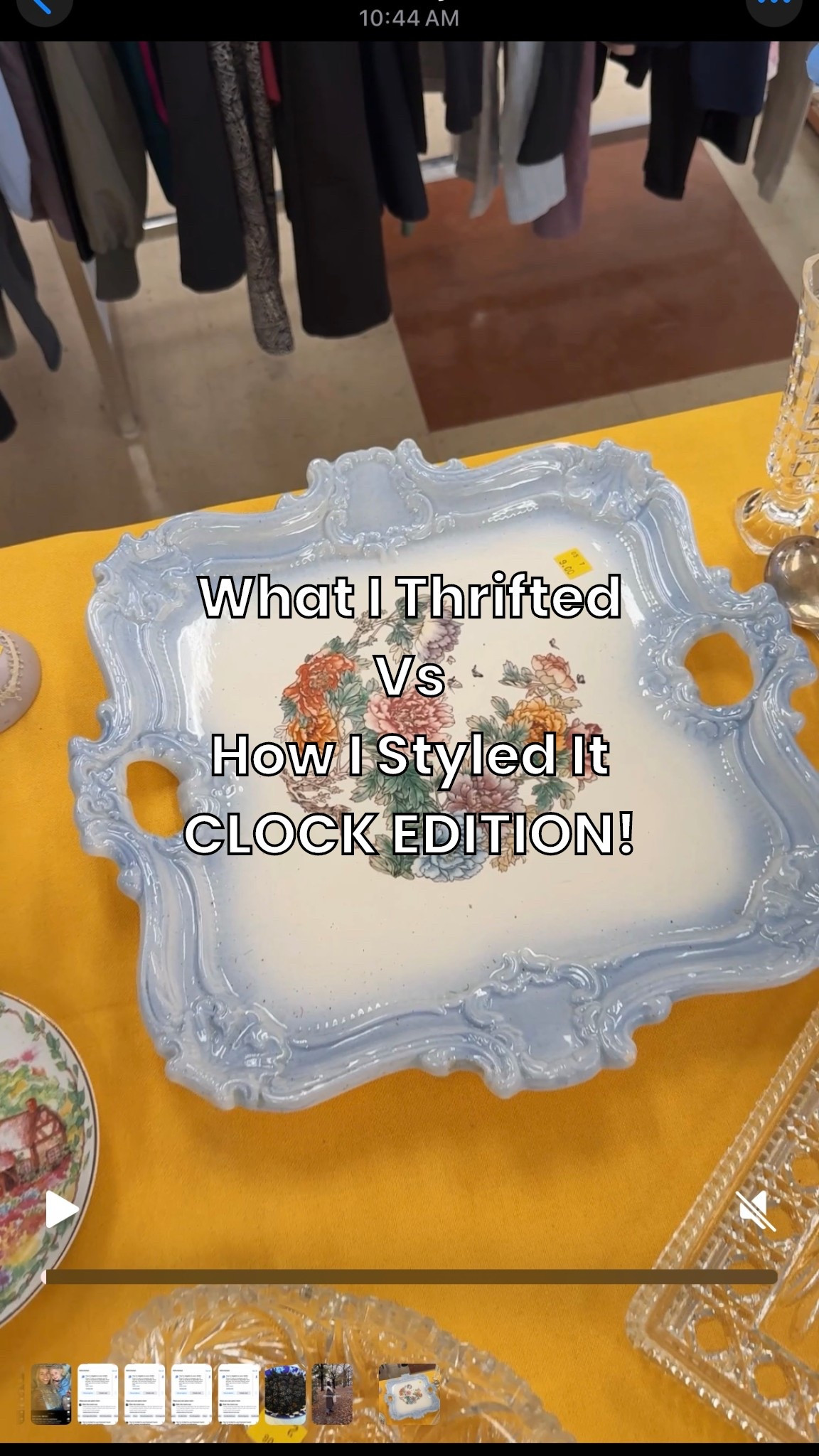 DIY clock from a thrifted platter?! Yes please!! So easy to make and truly one of a kind! 

#LTKHome #LTKspringtrends #LTKdayinmylife