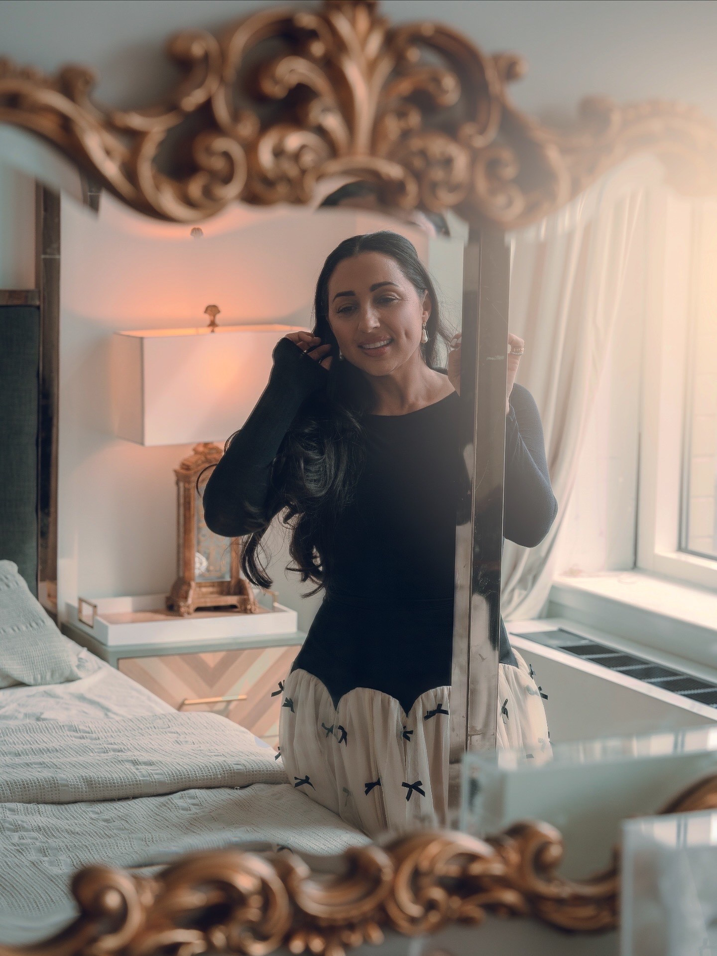 My outfit + bedding 

#LTKOver40 #LTKHome #LTKdayinmylife