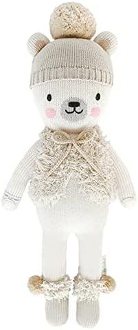 cuddle + kind Stella The Polar Bear Little 13" Hand-Knit Doll – 1 Doll = 10 Meals, Fair Trade, ... | Amazon (US)