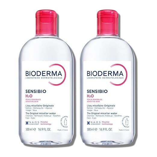 Bioderma - Sensibio - H2O Micellar Water - Makeup Remover Cleanser - Face Cleanser for Sensitive ... | Amazon (US)