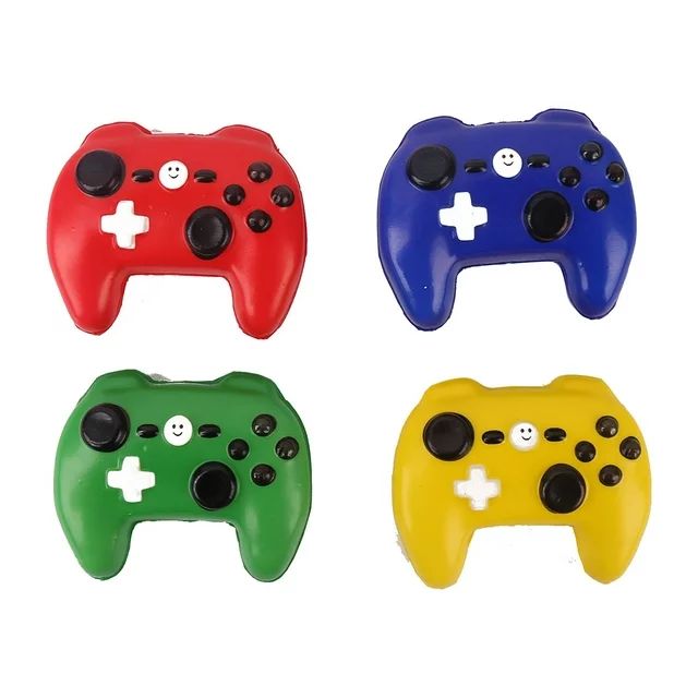 Way to Celebrate Multi-Color Game Controller Squeeze Game, Party Favor, 4 Count - Walmart.com | Walmart (US)