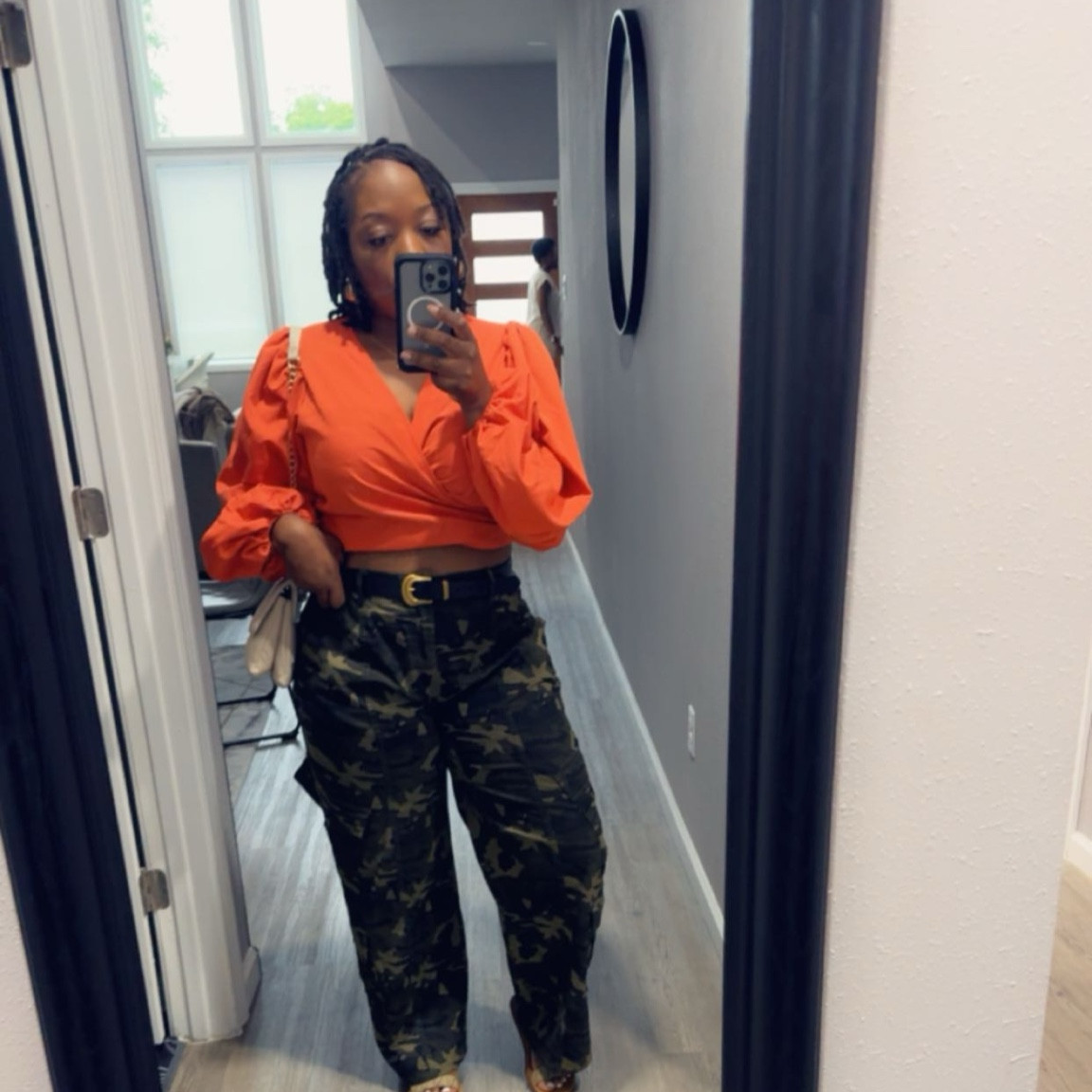 "Obsessed with these cargo pants! 😍 They go with everything and the green color is always a win! 🌿 Perfect for a casual summer outfit - show a little skin and keep it classy. #summerstyle #cargopants #greenlover"

#LTKOver40 #LTKU #LTKMidsize