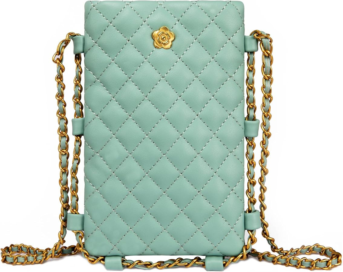 Montana West Quilted Small Crossbody Bags for Women Trendy Cell Phone Purse | Amazon (US)