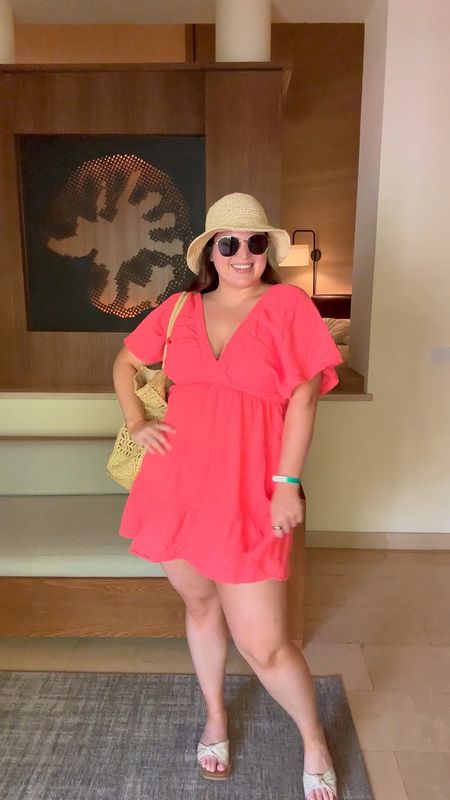Pool day outfit while on vacation in Costa Rica all from Aerie! Aerie is having a 25%-50% off sale on almost everything on their site!! 

Swim top/bottoms : XL 
Dress : L
Sandals : 10

Vacation outfit, vacation style, pool outfit, beach outfit, aerie swim, resort wear 



#LTKVideo #LTKSaleAlert #LTKSwim