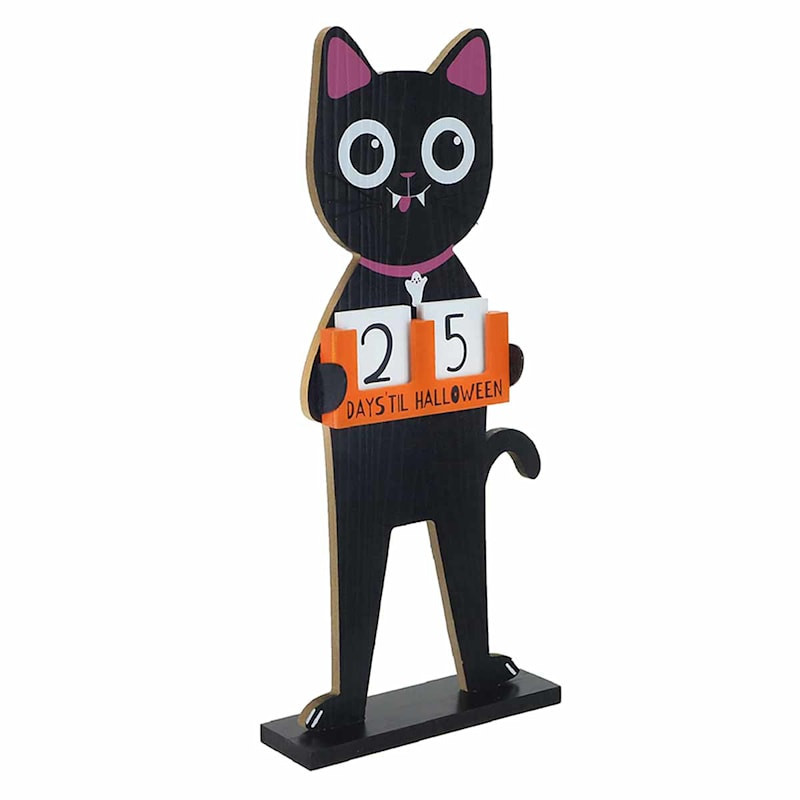 18IN BLACK CAT COUNT DOWN | At Home