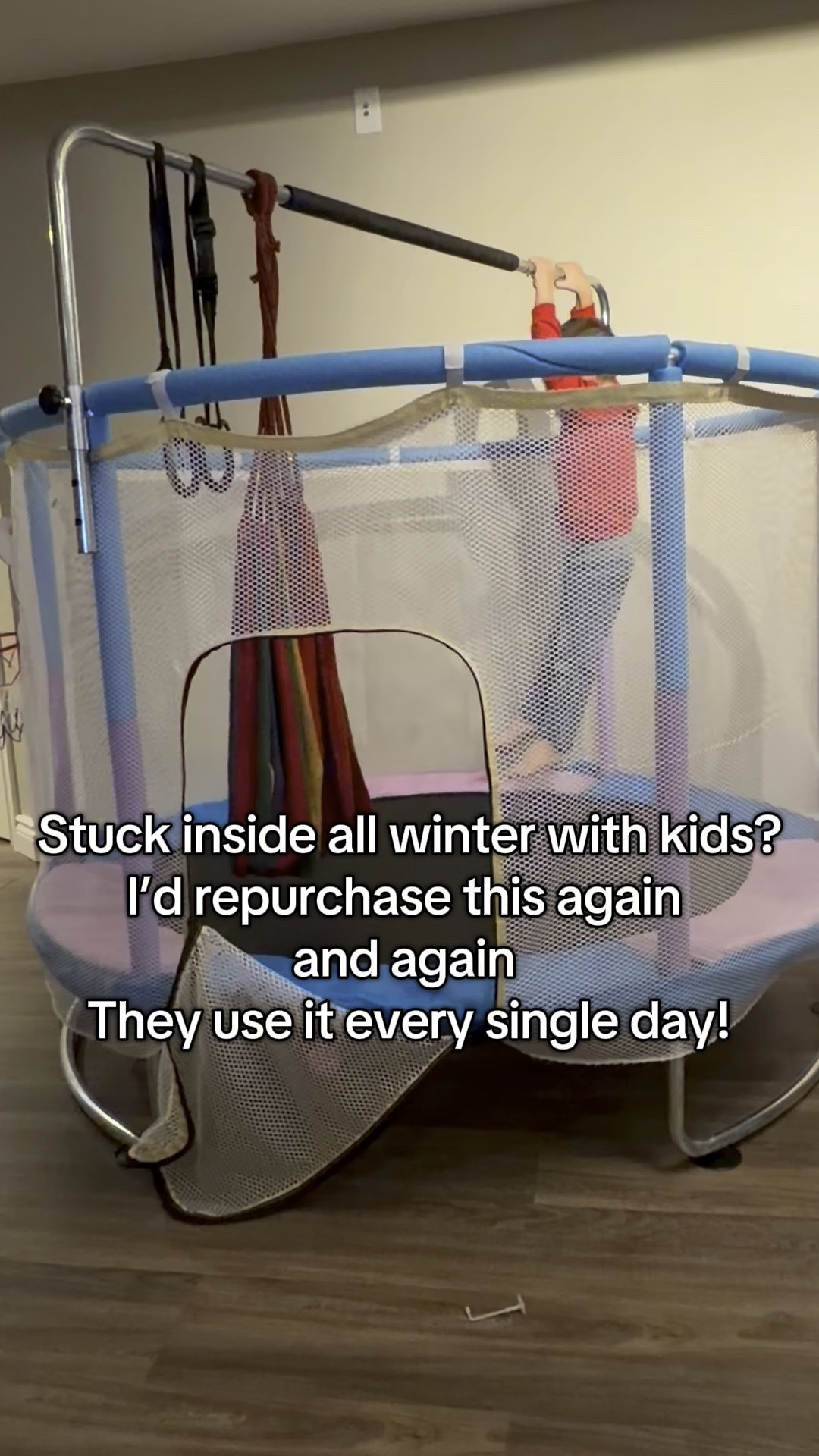 This has been the best purchase for our kids! Both my 2 year old and 6 year old use it DAILY! Between jumping, swinging, hanging, flipping, this keeps them active and busy! 

#LTKActive #LTKKids #LTKmomlife