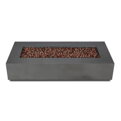 AEGEAN Propane / Natural Gas Outdoor Fire Pit Table | Wayfair North America