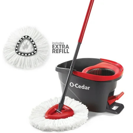 O-Cedar EasyWring Spin Mop w/ Extra Refill | Walmart (US)