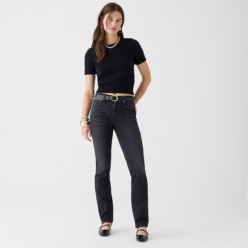 9" mid-rise vintage slim-straight jean in Charcoal wash | J.Crew US