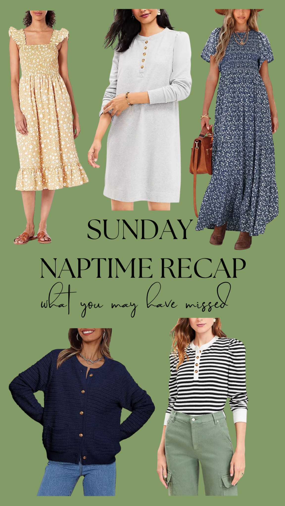Sunday NAPTIME recap of everything I shared during the week! 

#LTKSeasonal #LTKfindsunder100 #LTKfindsunder50