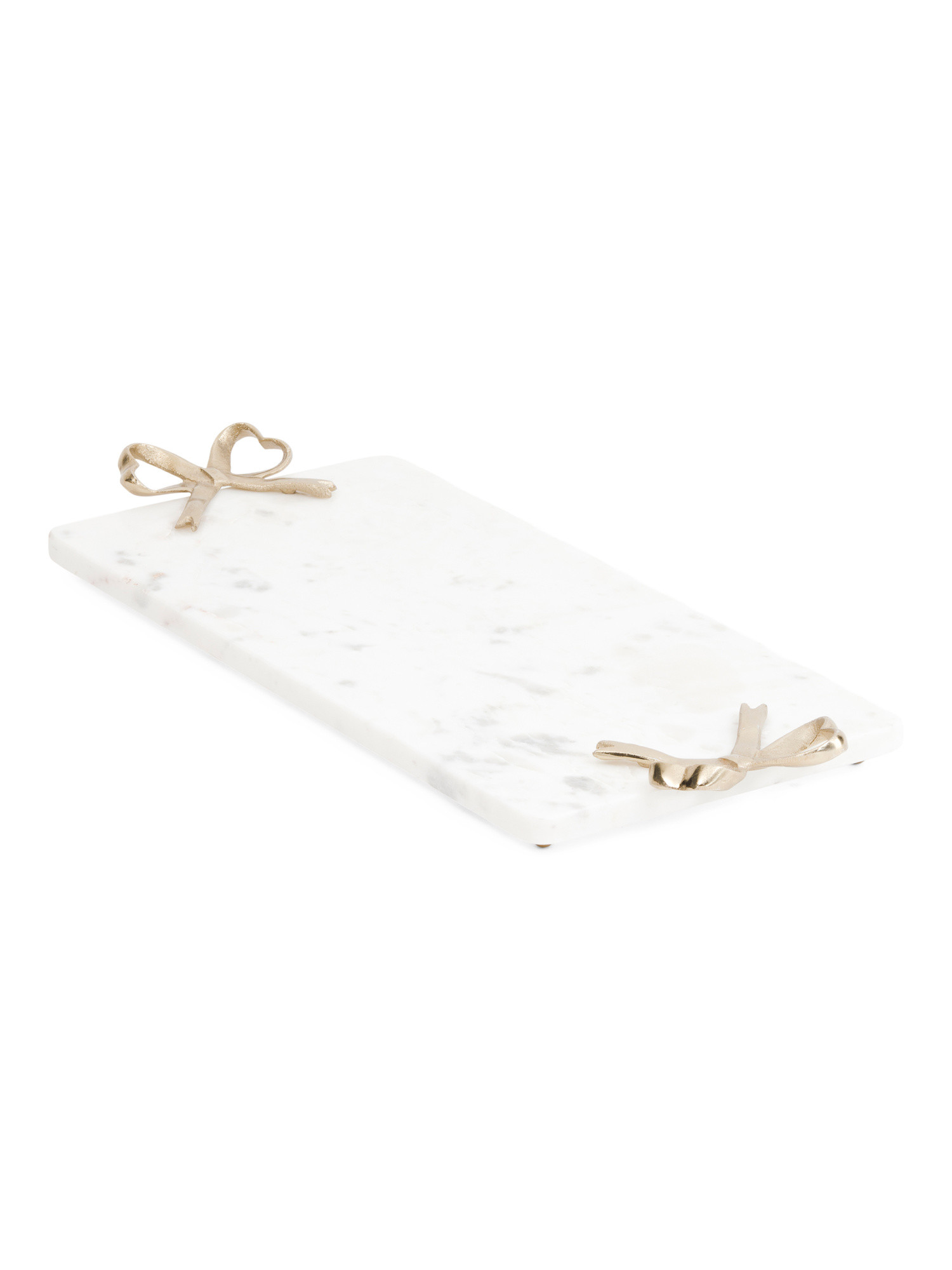 20x10 Marble Bow Platter | TJ Maxx