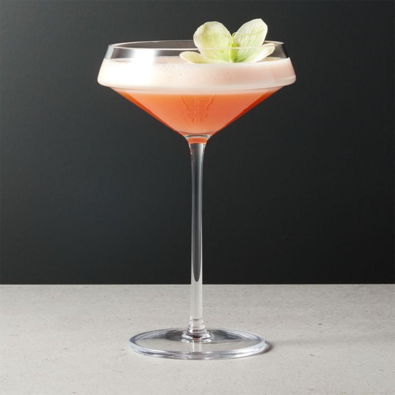 Joplin Coupe Cocktail Glass + Reviews | CB2 | CB2