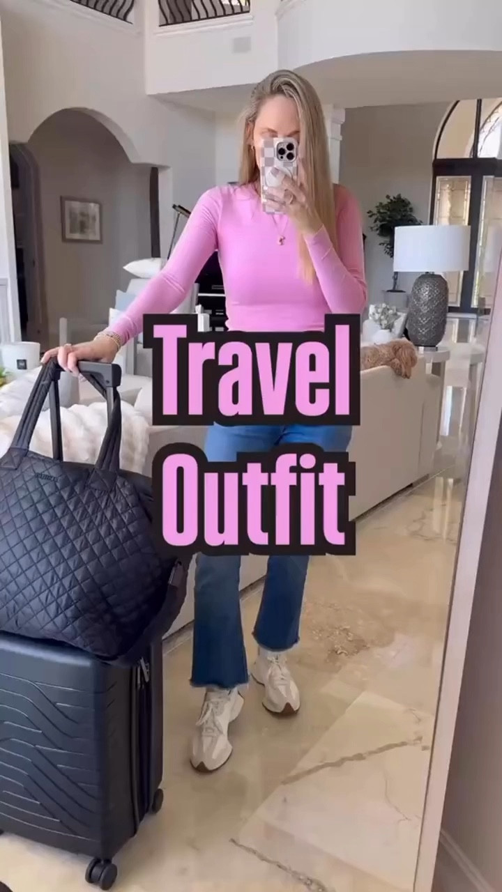 Cute travel outfit 💕 most worn denim 

#LTKOver40 #LTKootd #LTKdayinmylife