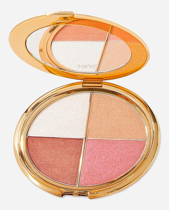 tarte glow wardrobe highlighting eye & cheek palette \u2013 Highlighter, Blush, Bronze & Eyeshado... | Amazon (US)