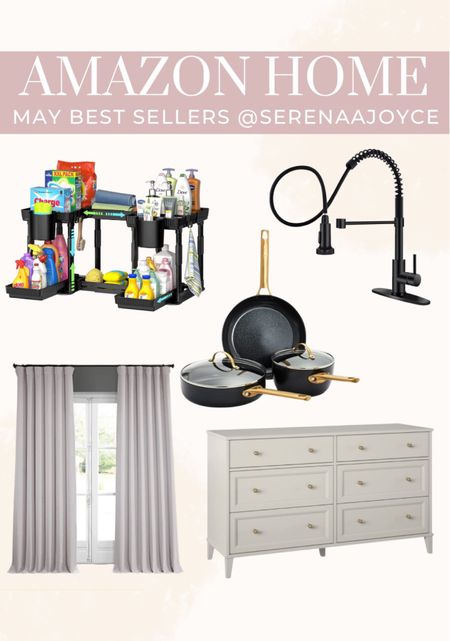 Amazon home best sellers for May

Farmhouse kitchen faucet
White dresser
Floor length curtains
Under the sink organizer
Pots and pans set

Amazon home, amazon home decor, prime day, amazon prime day, prime day 2023, amazon kitchen, amazon kitchen decor #LTKxPrimeDay

#LTKunder100 #LTKhome #LTKsalealert #LTKstyletip #LTKunder50 #LTKSeasonal #LTKFind