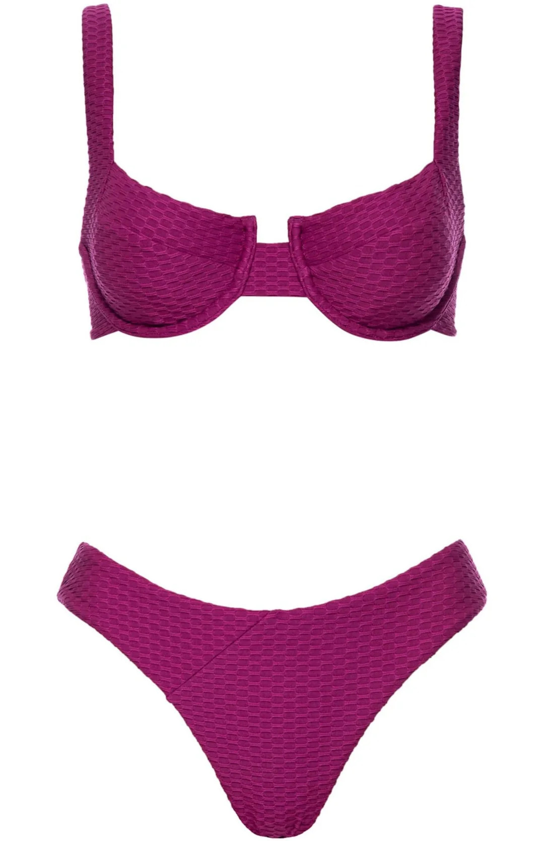 Laguna Bikini Burgundy Set | VETCHY LLC