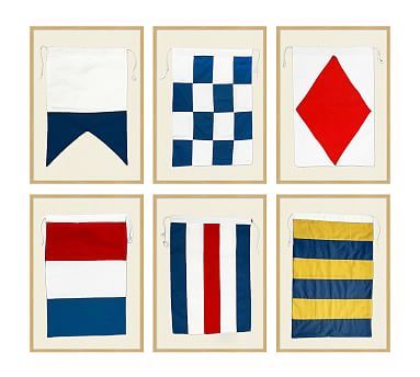 Framed Nautical Flags | Pottery Barn (US)