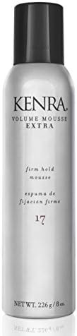 Amazon.com: Kenra Volume Mousse Extra 17 | Firm Hold Mousse | All Hair Types | 8 oz : Beauty & Pe... | Amazon (US)